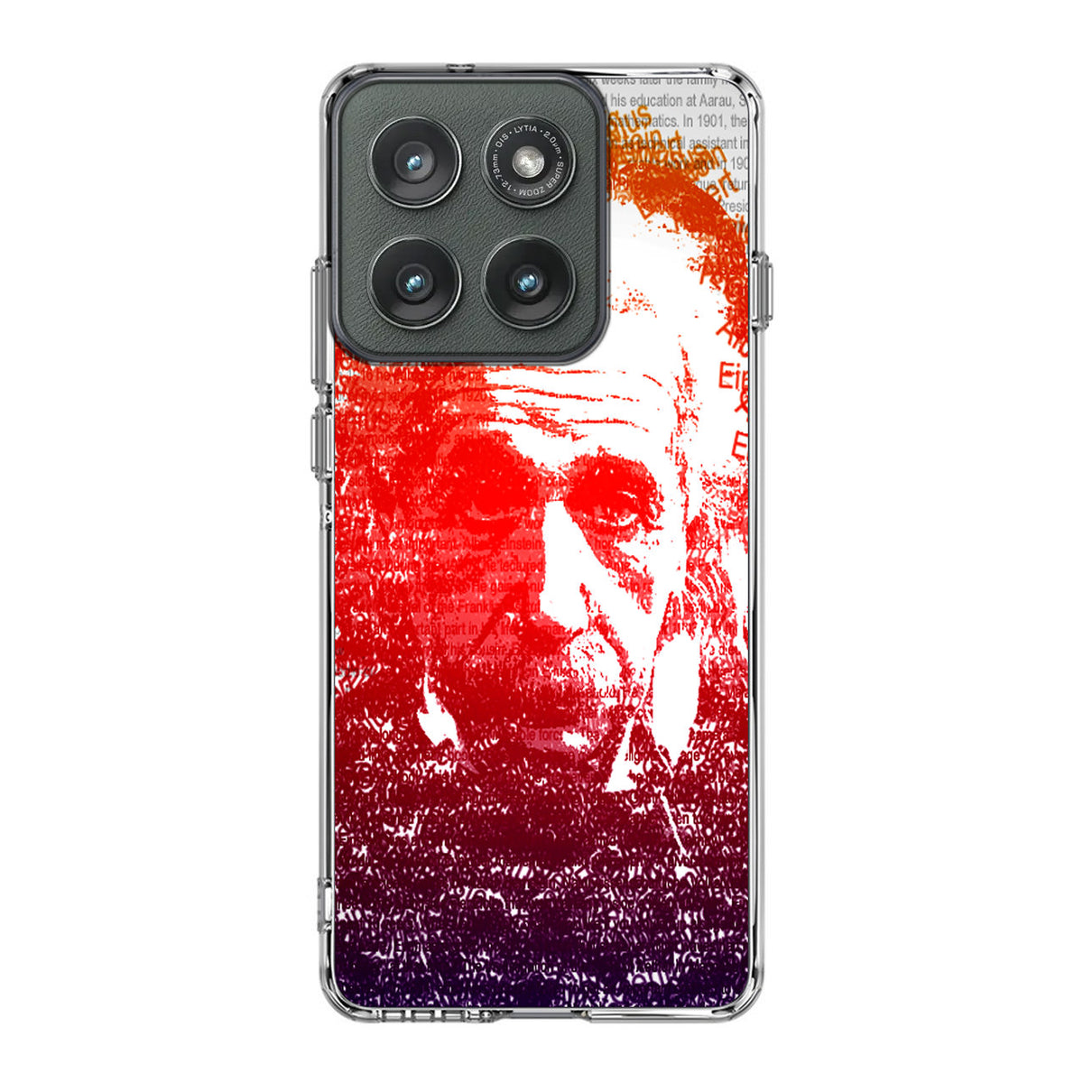 Albert Einstein Art Motorola Edge 2025 Case