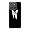 Anonymous Black White Tie Motorola Edge 2025 Case