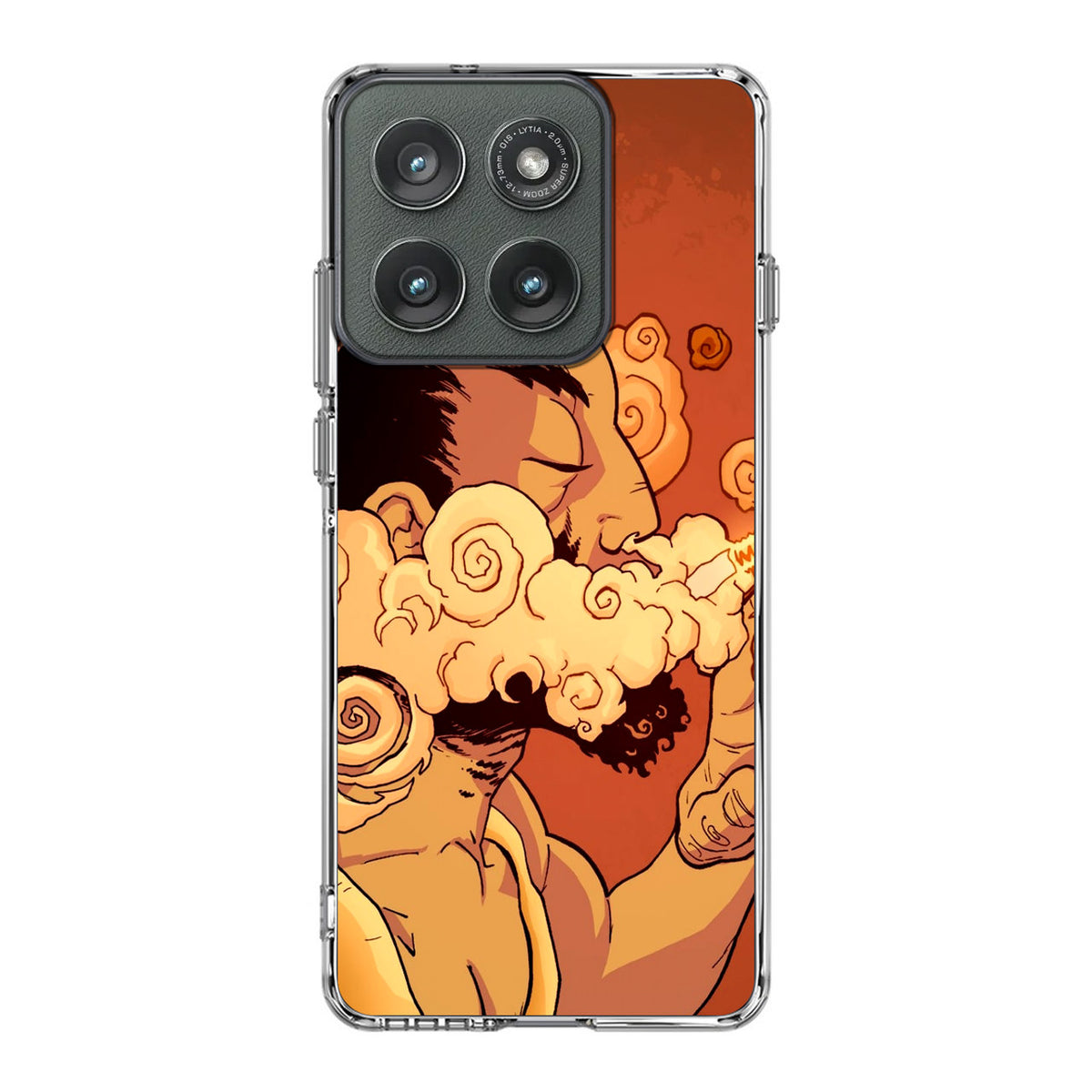 Artistic Psychedelic Smoke Motorola Edge 2025 Case