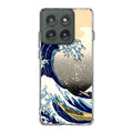 Artistic the Great Wave off Kanagawa Motorola Edge 2025 Case