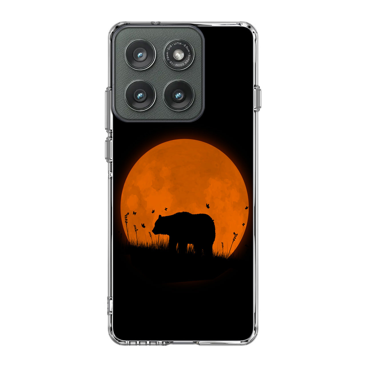 Bear Silhouette Motorola Edge 2025 Case