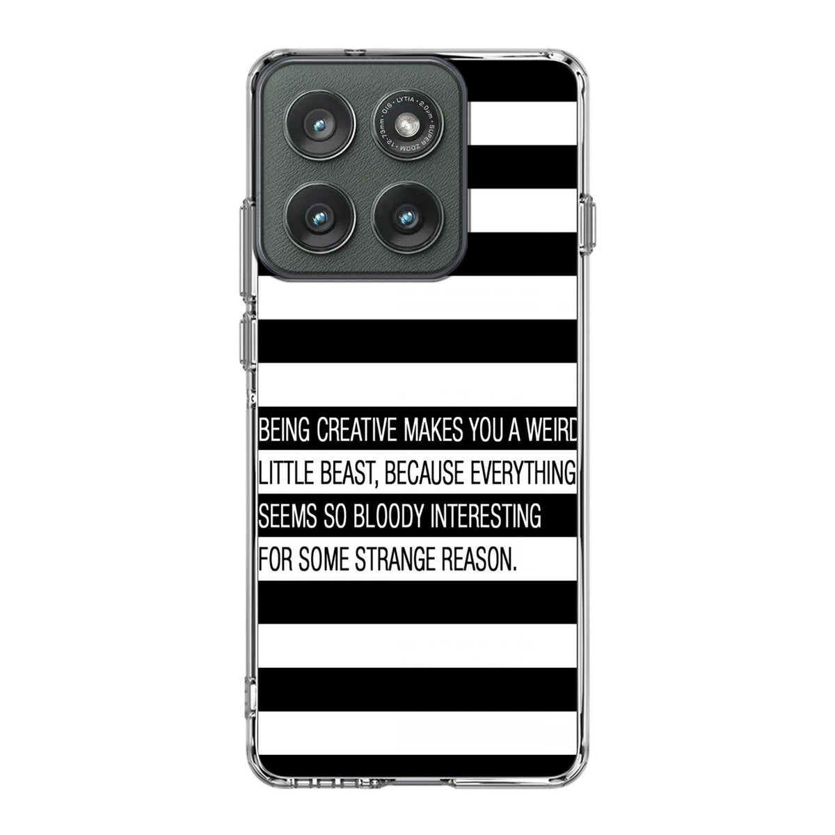 Being Creative Weird Motorola Edge 2025 Case