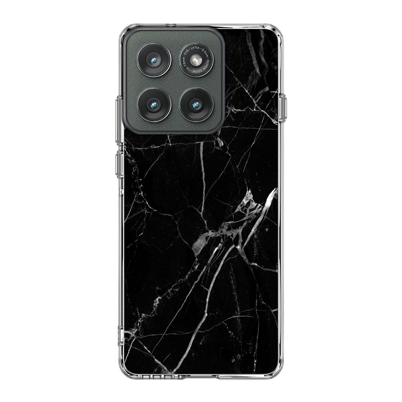 Black Marble Motorola Edge 2025 Case