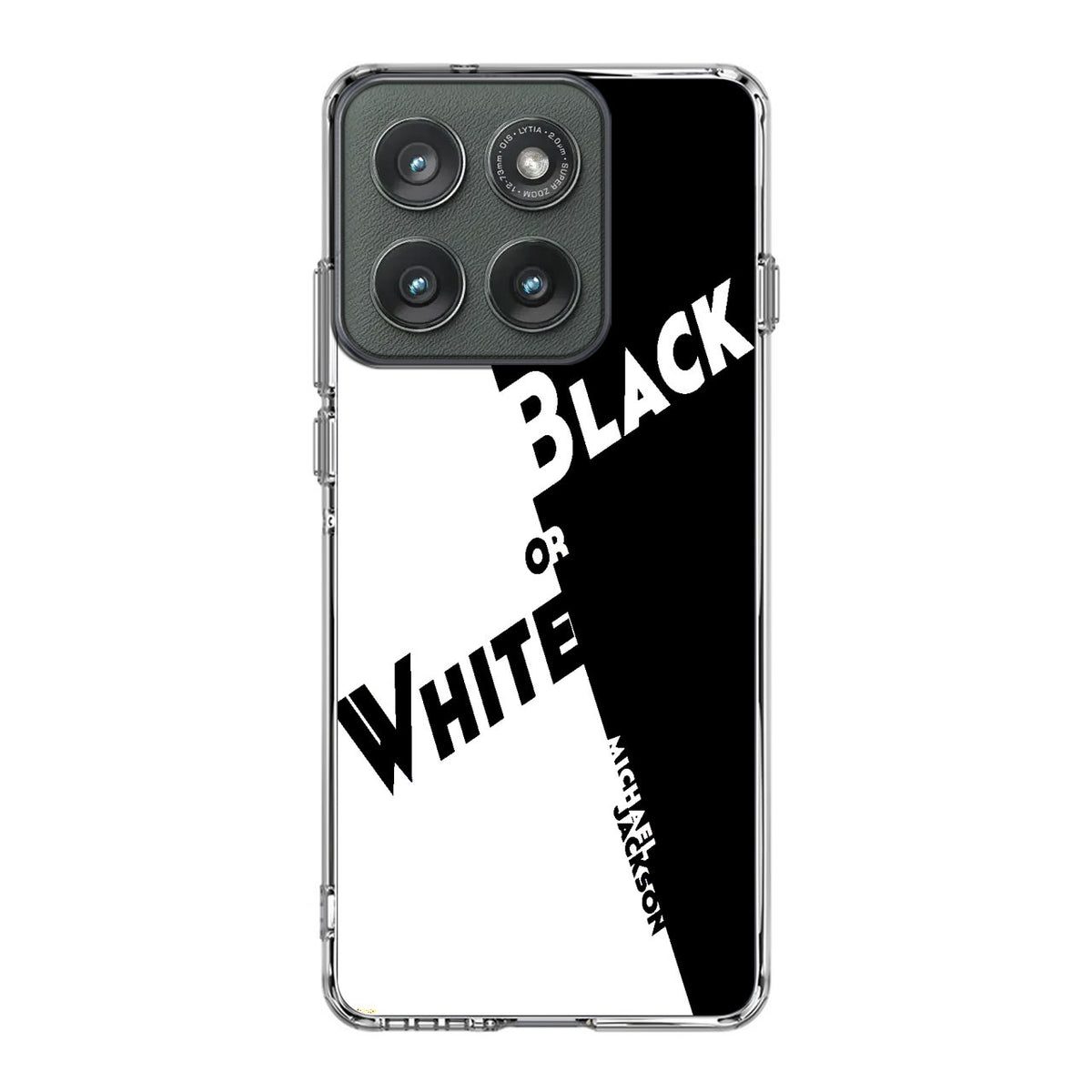 Black Or White Michael Jackson Motorola Edge 2025 Case