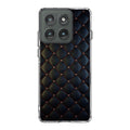 Black Royal Pattern Motorola Edge 2025 Case