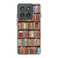 Bookshelf Library Motorola Edge 2025 Case