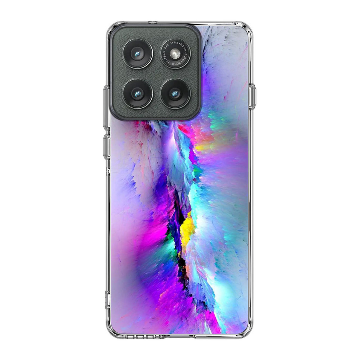Colorful Abstract Smudges Motorola Edge 2025 Case