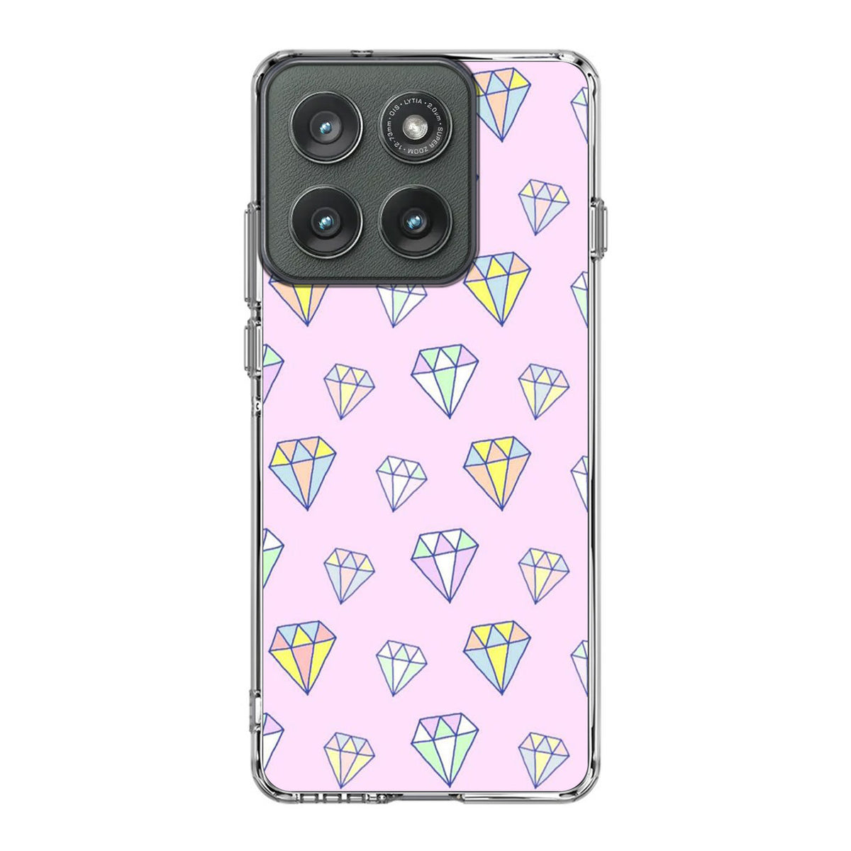Diamonds Pattern Motorola Edge 2025 Case