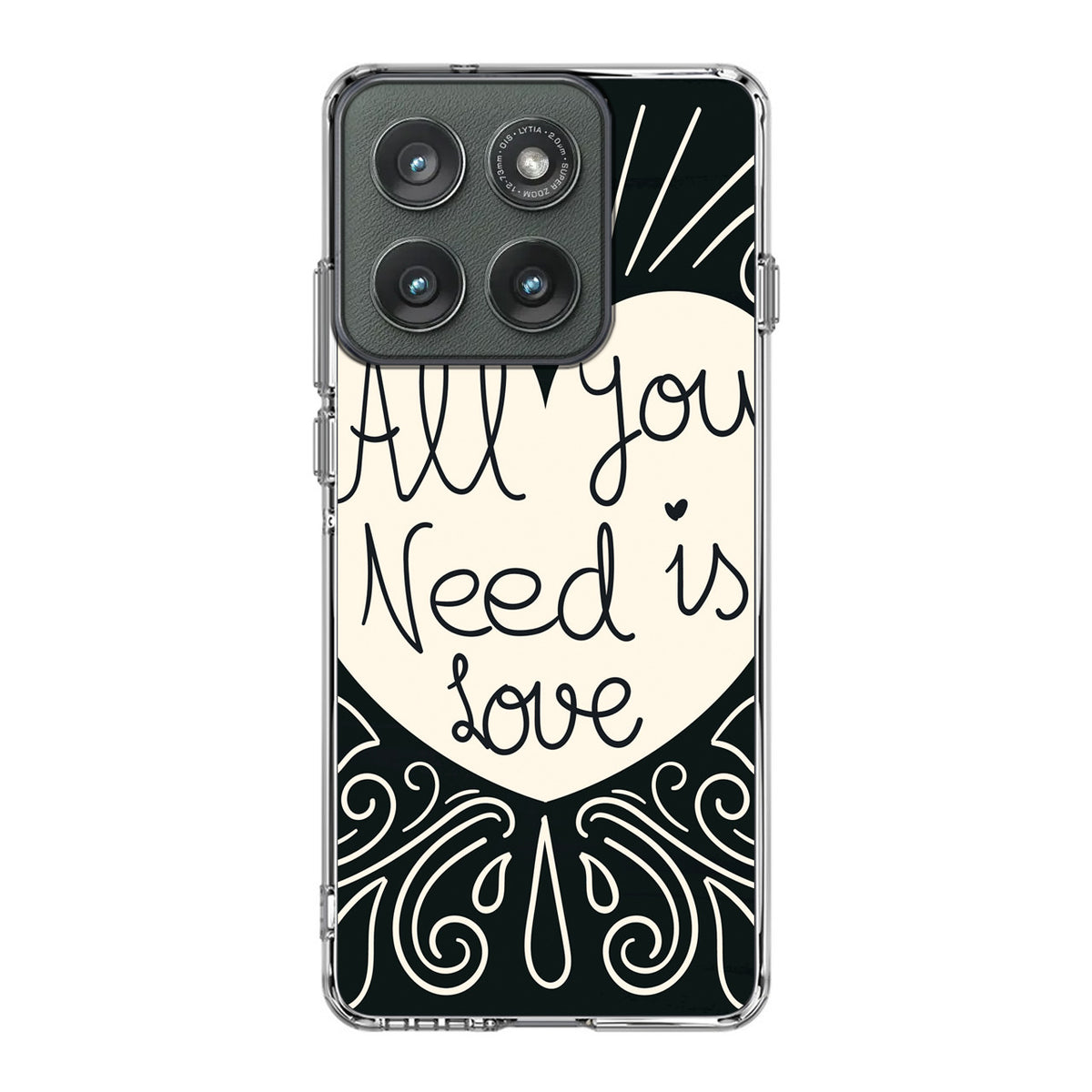 Drawn Love Motorola Edge 2025 Case