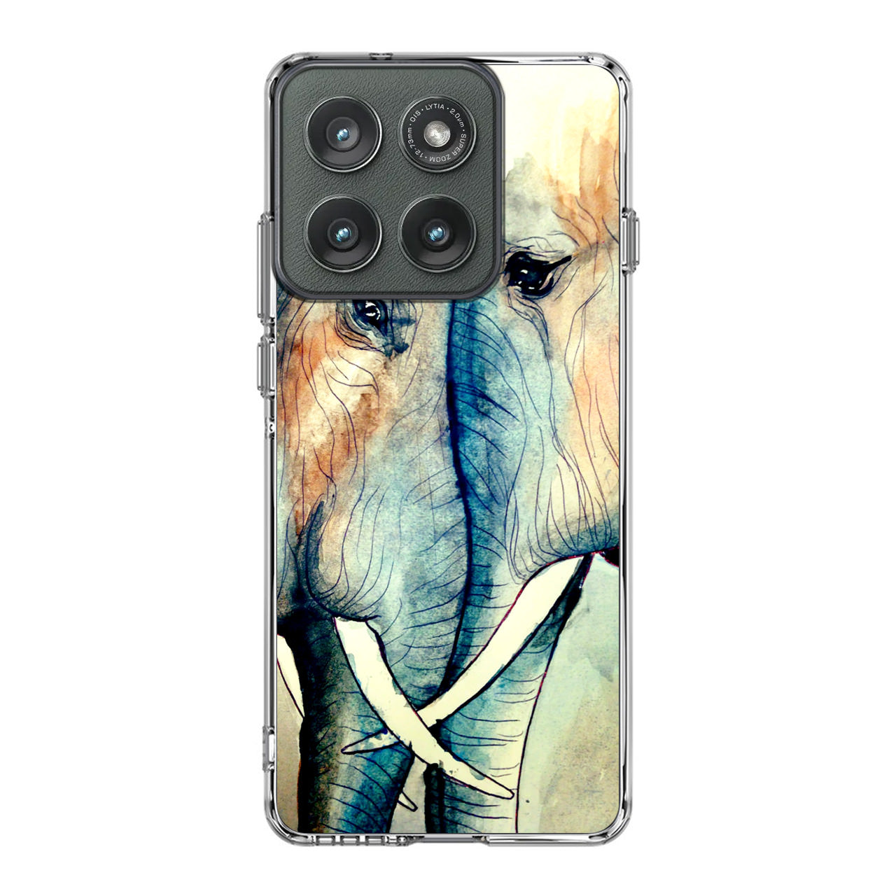 Elephants Sadness Motorola Edge 2025 Case