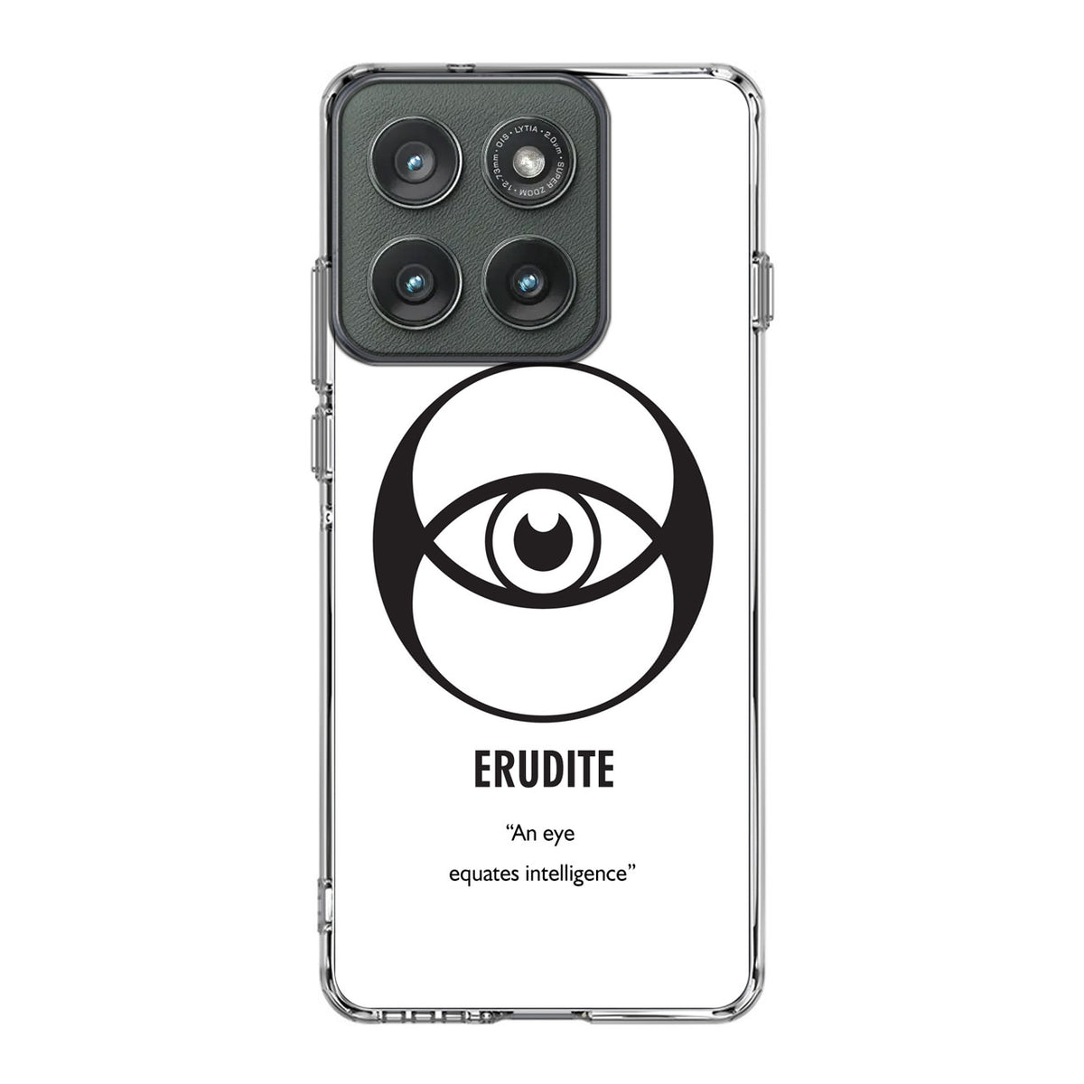 Erudite Divergent Faction Motorola Edge 2025 Case
