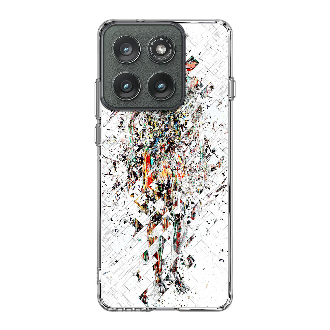 Fragmantacia Art Human Abstract Motorola Edge 2025 Case