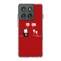 Funny Music Headphones Player Buds Motorola Edge 2025 Case