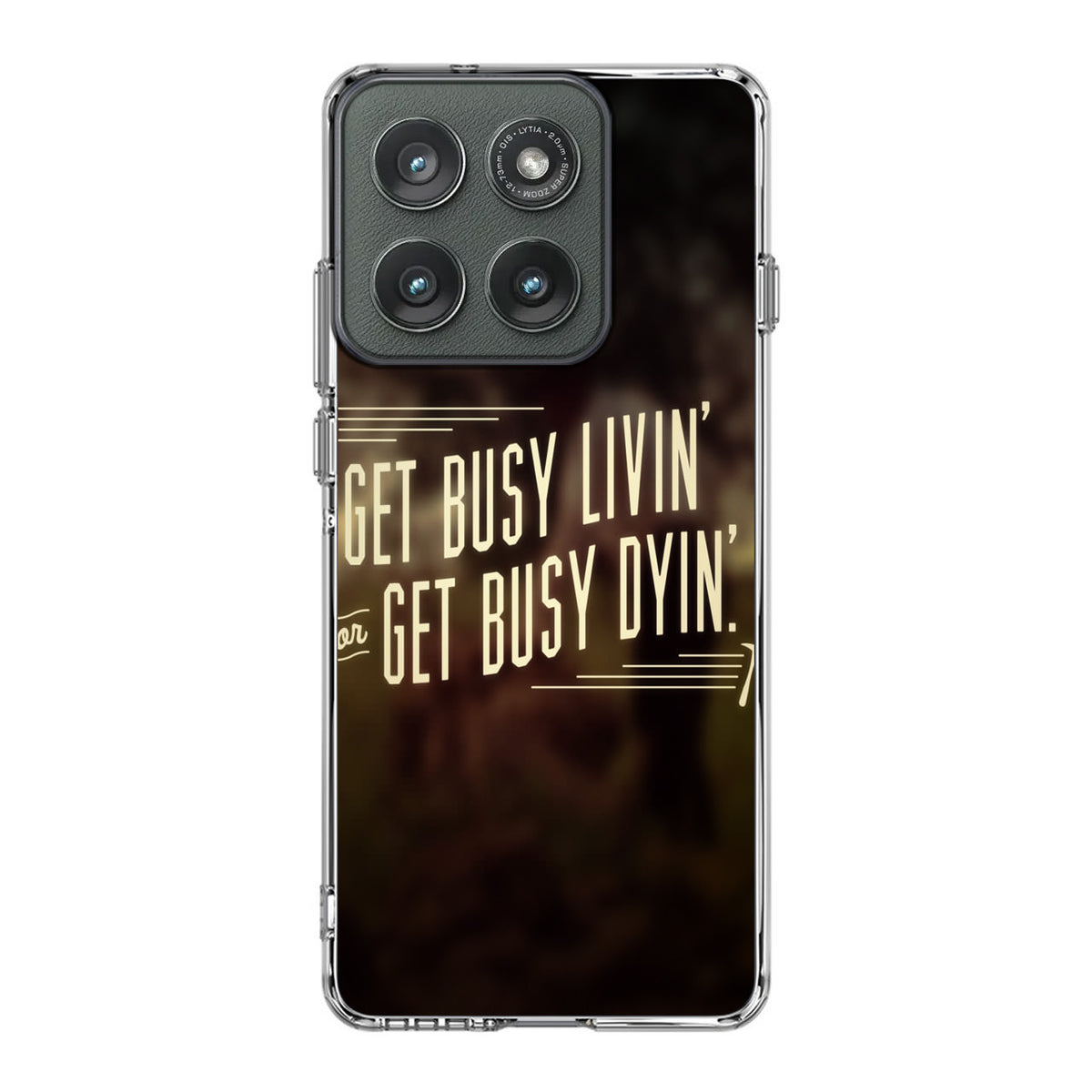 Get Living or Get Dying Motorola Edge 2025 Case