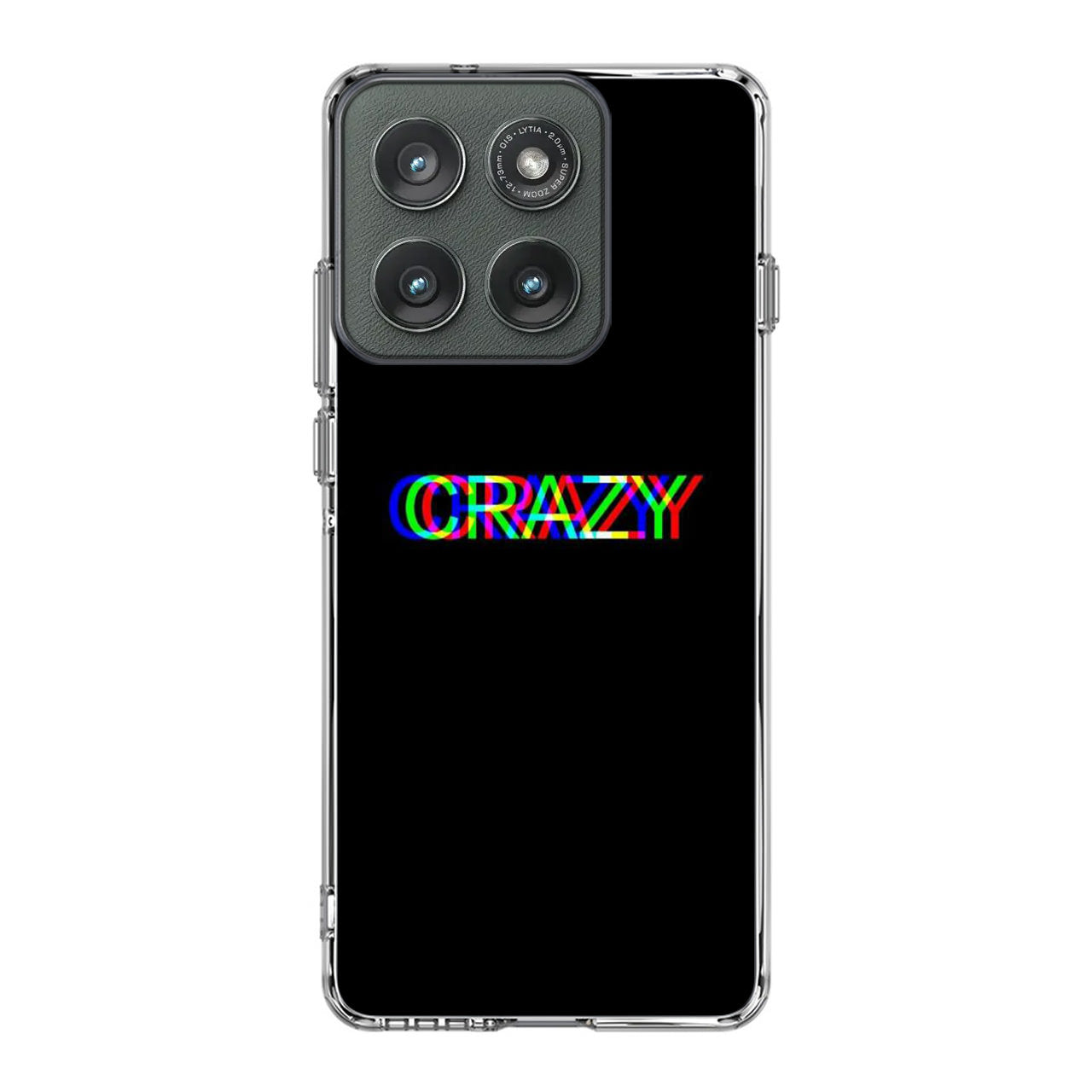 Glitch Crazy Motorola Edge 2025 Case