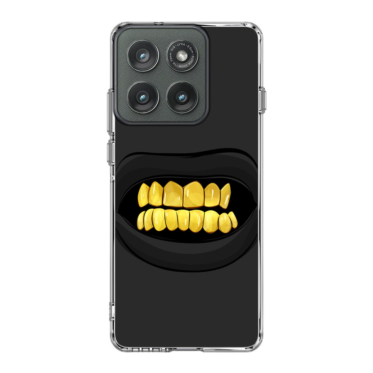 Gold Grillz Motorola Edge 2025 Case