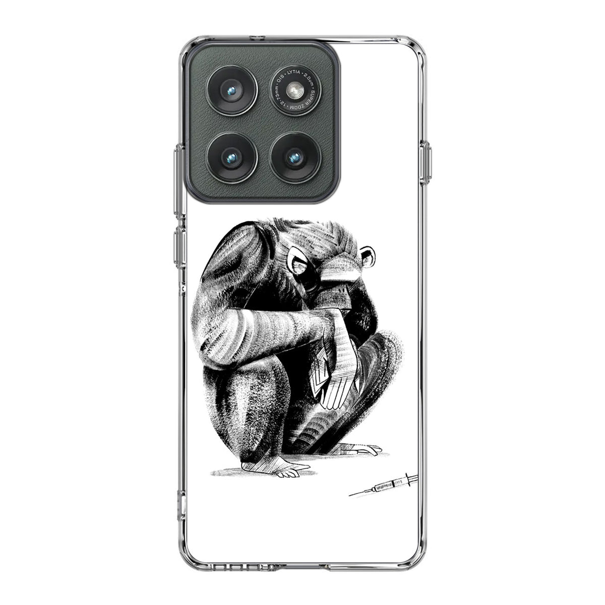 Guinea Chimp Motorola Edge 2025 Case