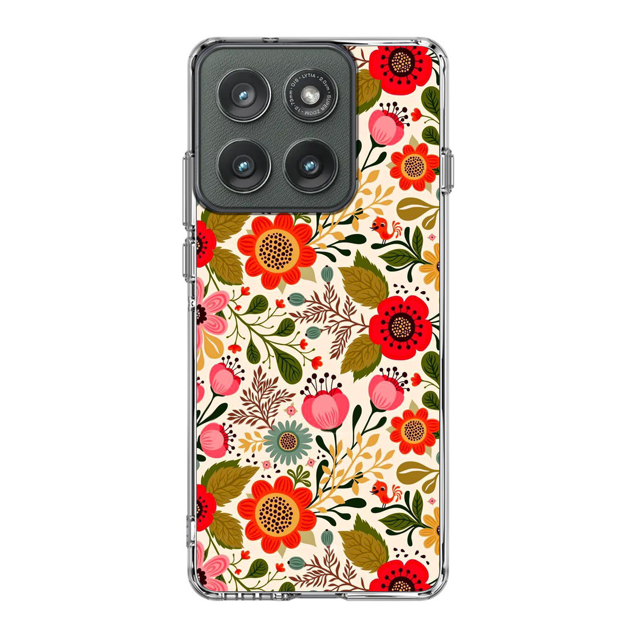 Hello Spring Pattern Motorola Edge 2025 Case
