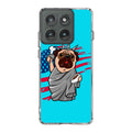 Independence Day Pug Motorola Edge 2025 Case