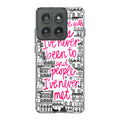 John Green Quotes I'm in Love With Cities Motorola Edge 2025 Case