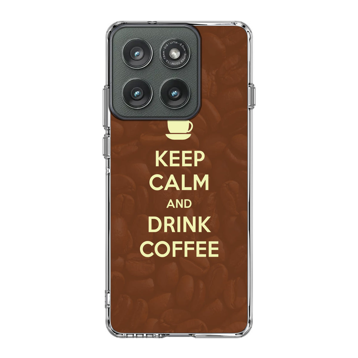 Keep Calm and Drink Coffee Motorola Edge 2025 Case