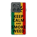 Keep Calm And Smoke Weed Motorola Edge 2025 Case