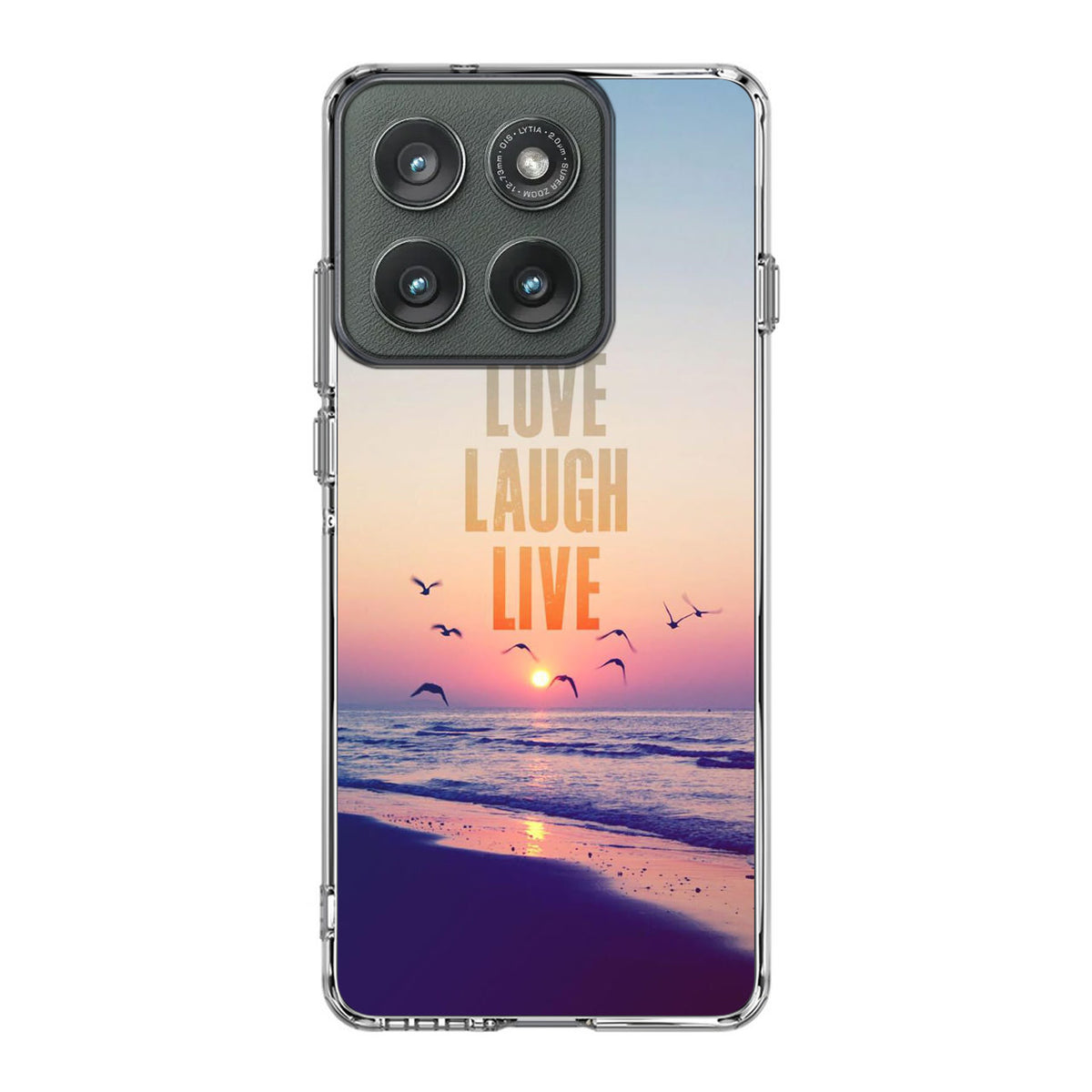 Love Laugh Live Motorola Edge 2025 Case