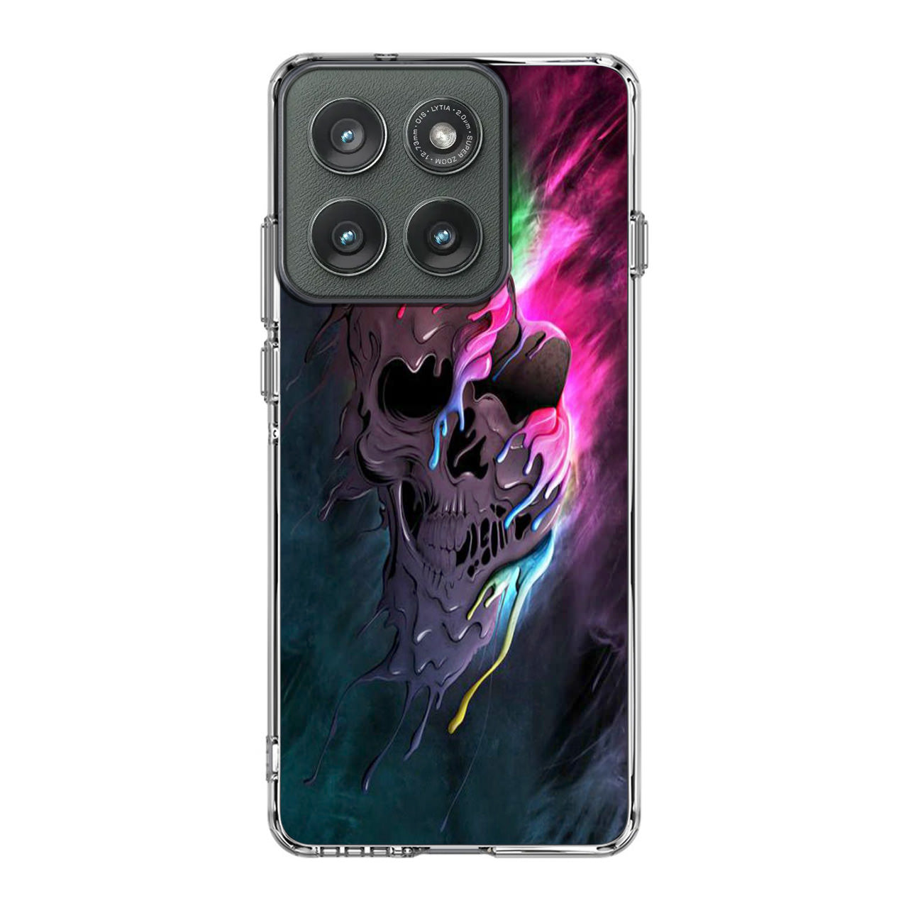 Melted Skull Motorola Edge 2025 Case