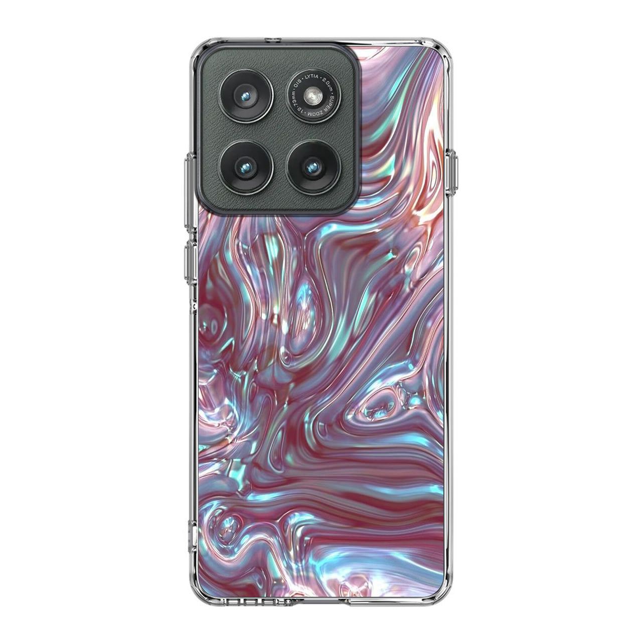 Metallic Liquid Motorola Edge 2025 Case