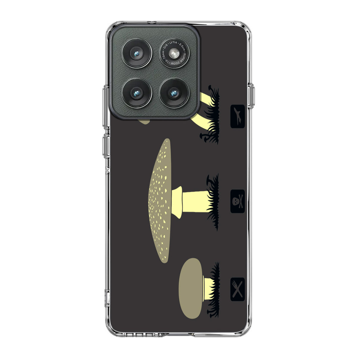 Mushroom Minimalism Motorola Edge 2025 Case