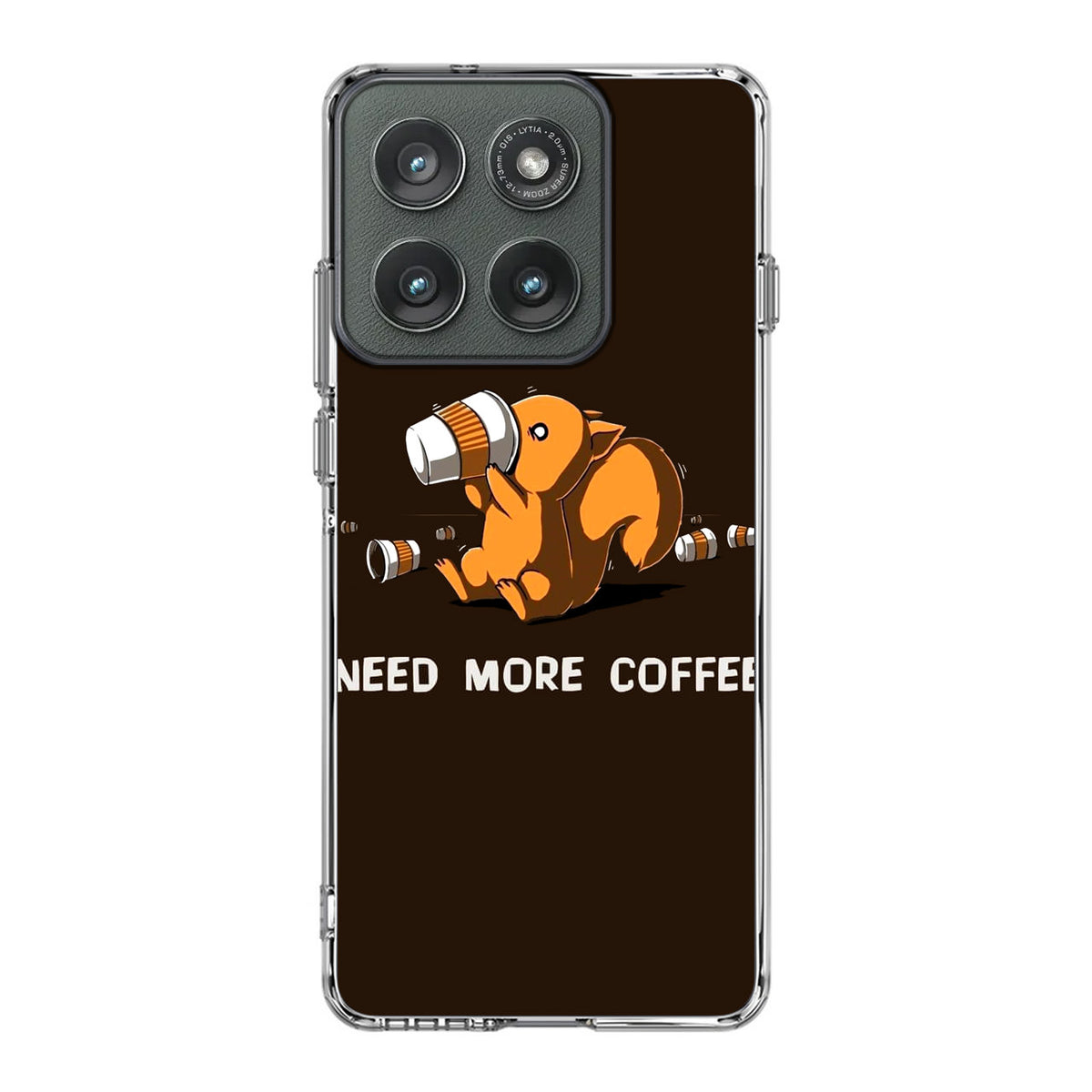 Need More Coffee Programmer Story Motorola Edge 2025 Case