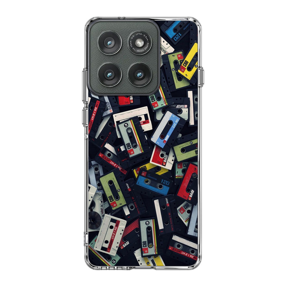 Old Vintage Cassettes Motorola Edge 2025 Case
