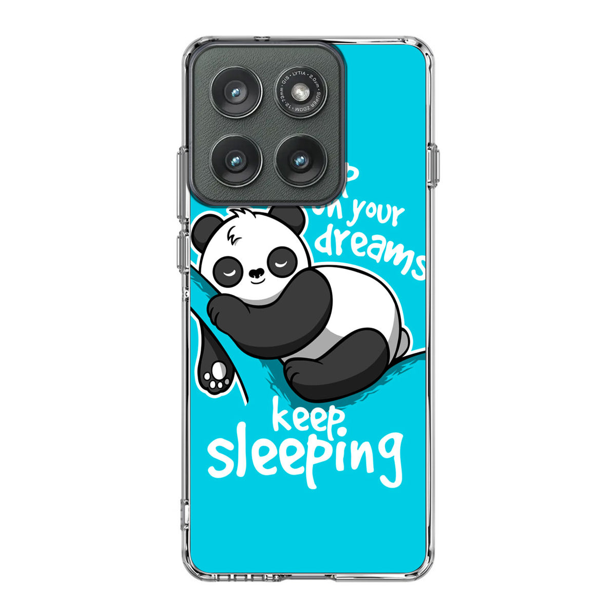 Panda Keep Sleeping Motorola Edge 2025 Case