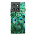 Peacock Feather Motorola Edge 2025 Case