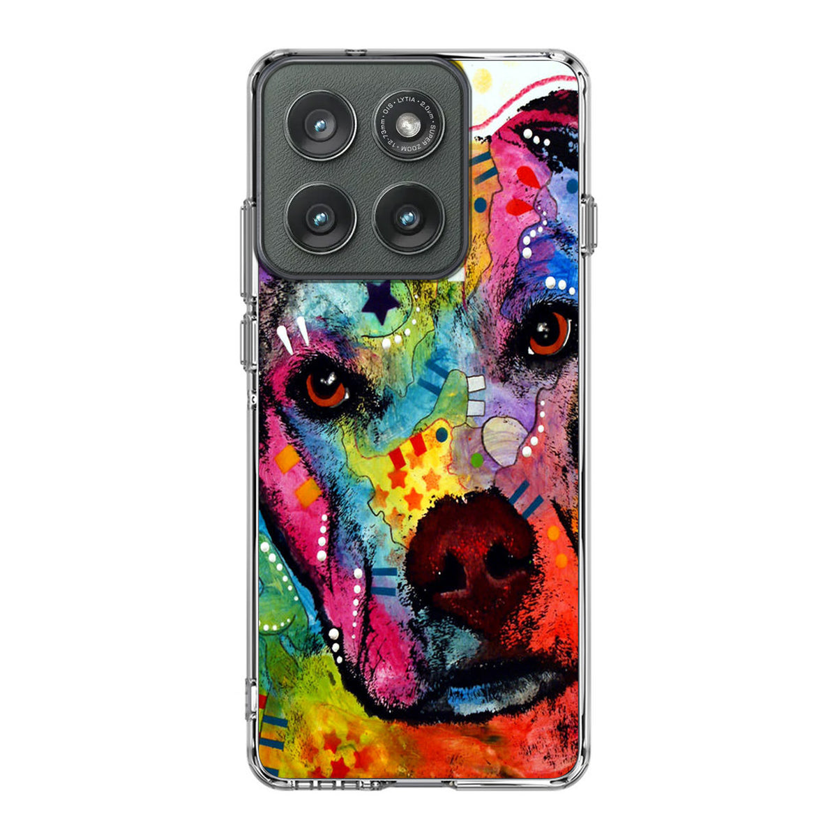 Pitbull Love Painting Motorola Edge 2025 Case