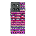 Purple Aztec Art Motorola Edge 2025 Case