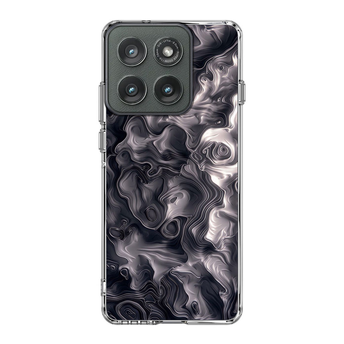 Quicksilver Abstract Art Motorola Edge 2025 Case