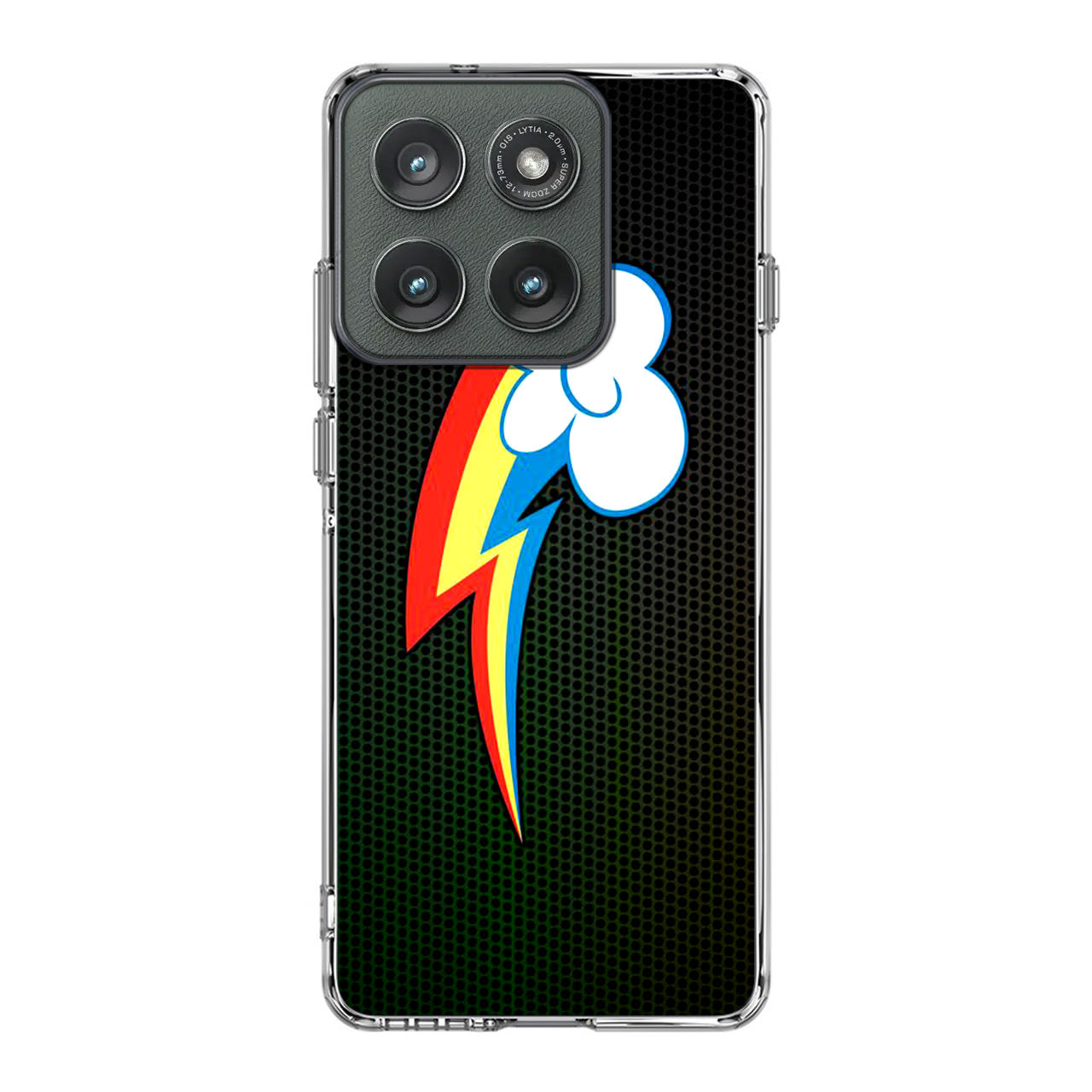 Rainbow Stripe Motorola Edge 2025 Case