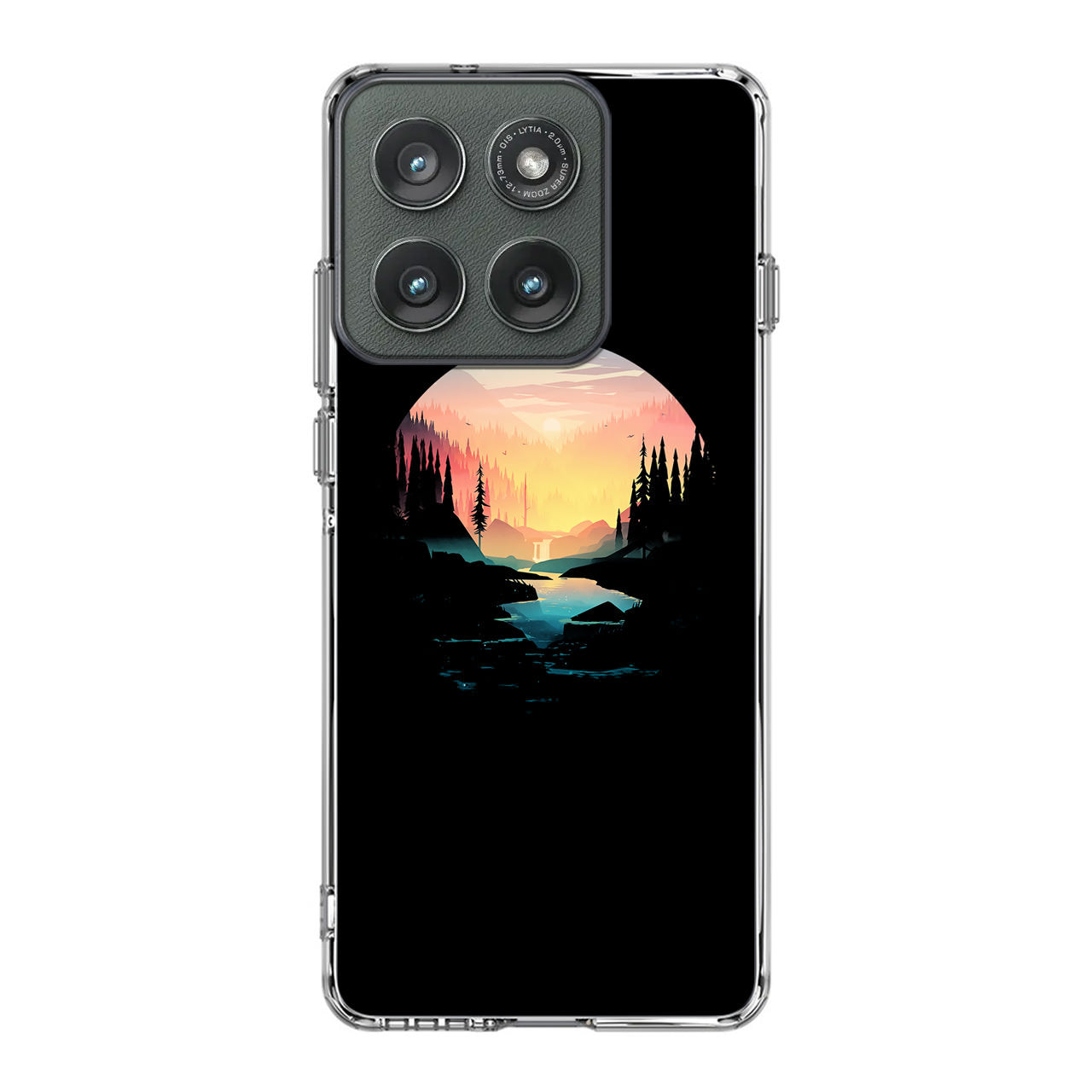 River Path at Dusk Motorola Edge 2025 Case
