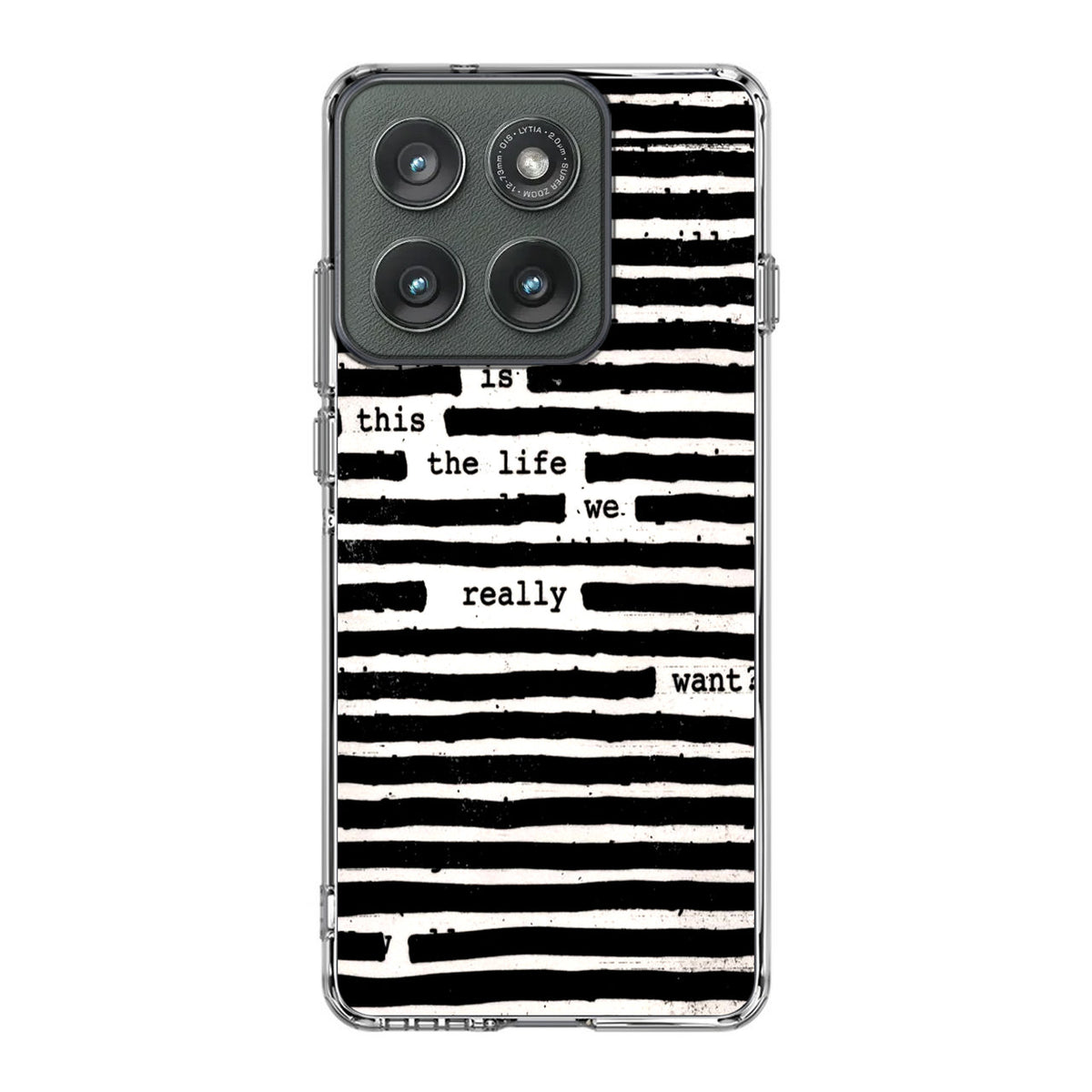 Roger Waters Is This the Life We Really Want Motorola Edge 2025 Case