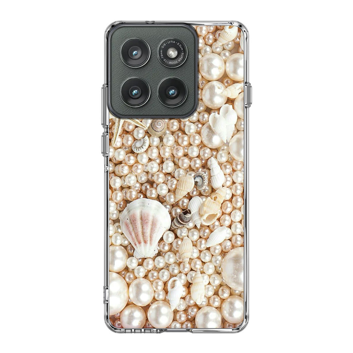 Shiny Pearl Motorola Edge 2025 Case
