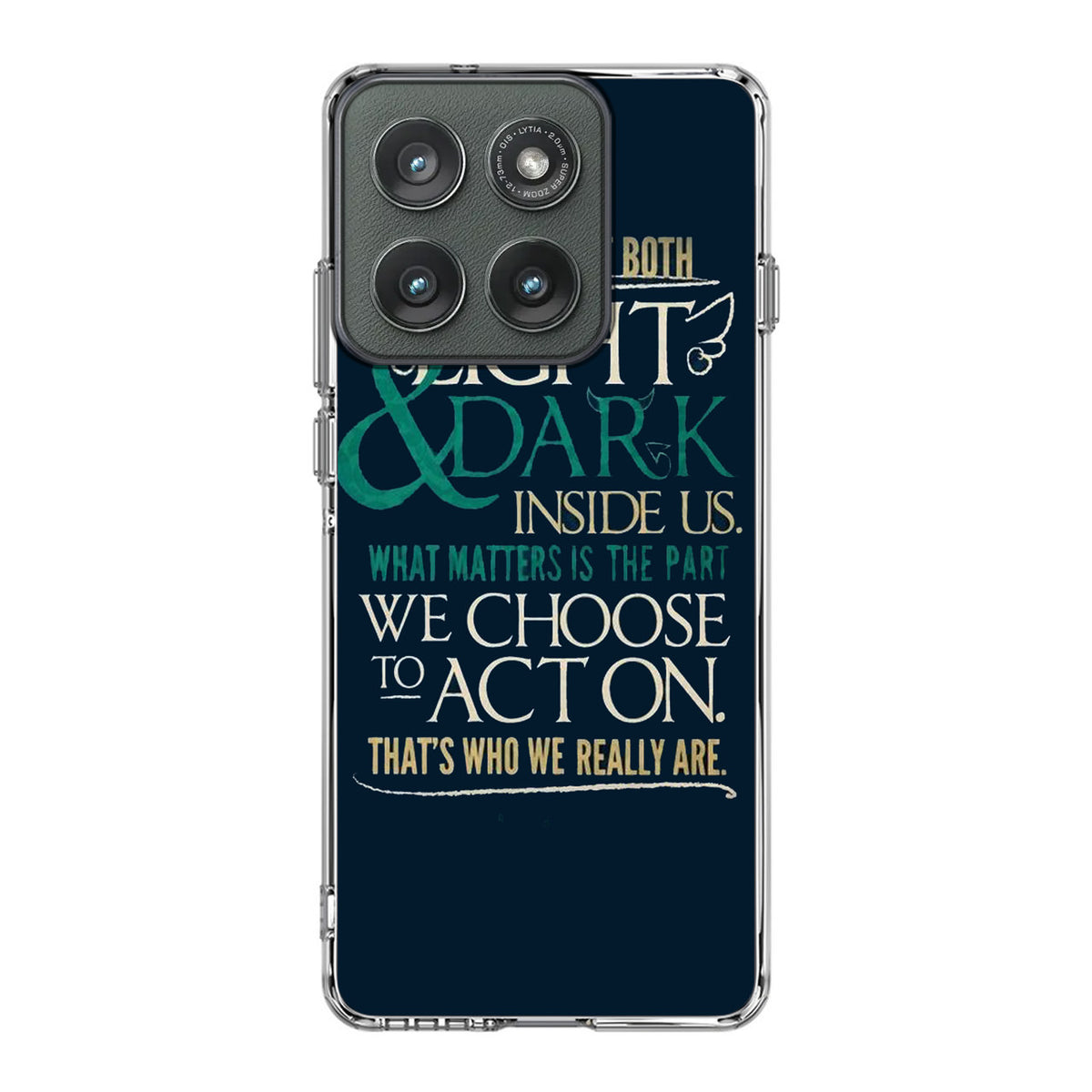 Sirius Black Quotes Motorola Edge 2025 Case