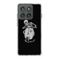 Skeleton Rides Scooter Motorola Edge 2025 Case