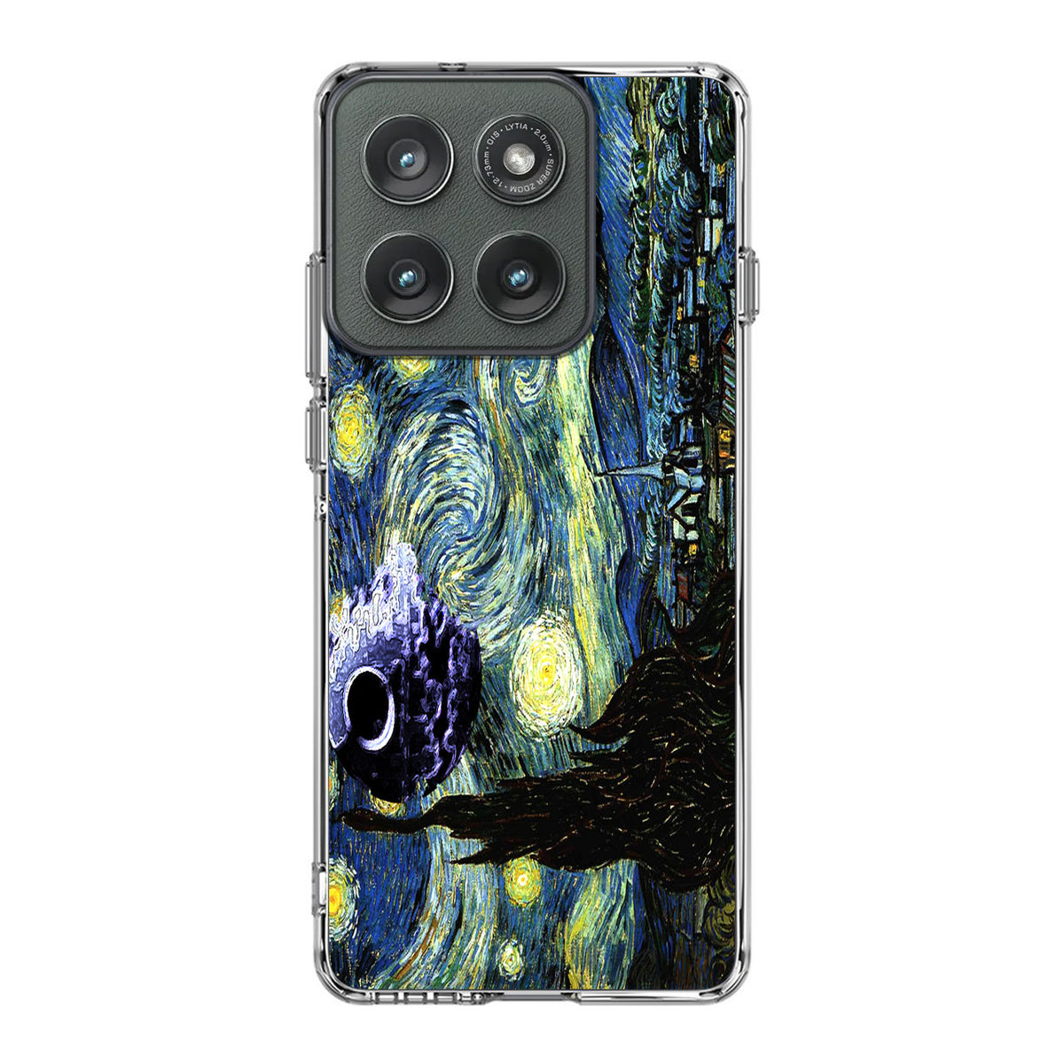 Skellington on a Starry Night Motorola Edge 2025 Case