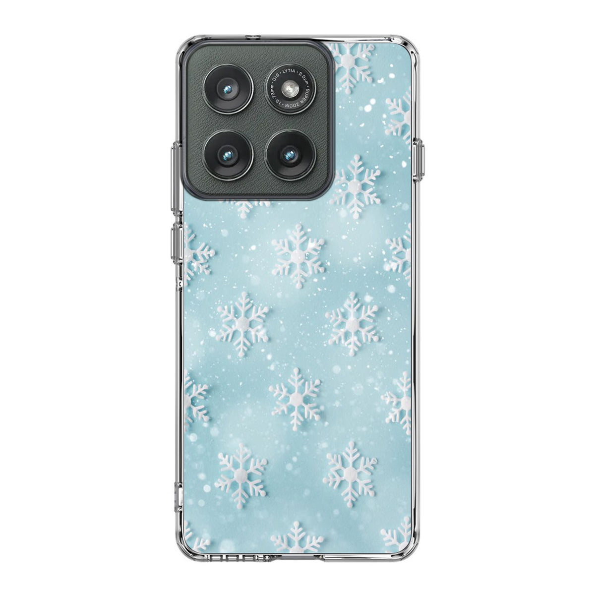 Snowflakes Pattern Motorola Edge 2025 Case