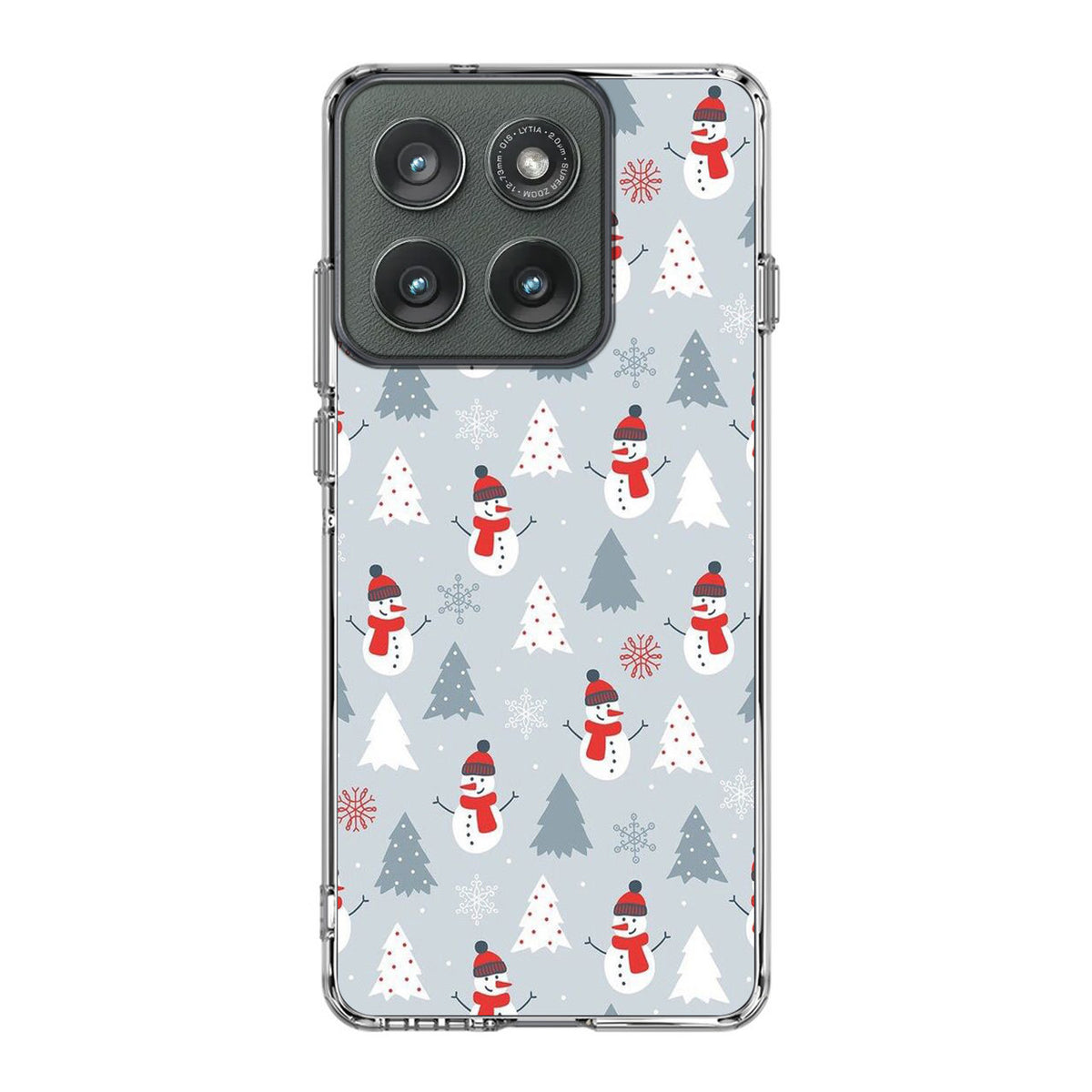Snowmans Pattern Motorola Edge 2025 Case