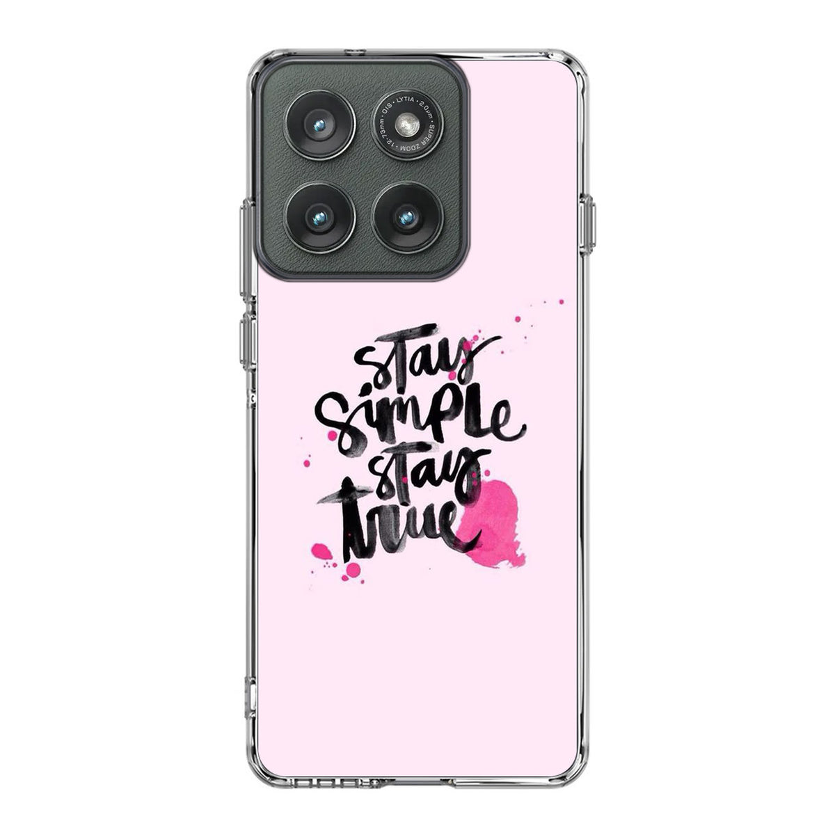 Stay Simple Stay True Motorola Edge 2025 Case