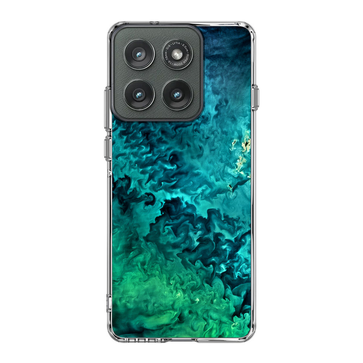 Swirls In The Yellow Sea Motorola Edge 2025 Case