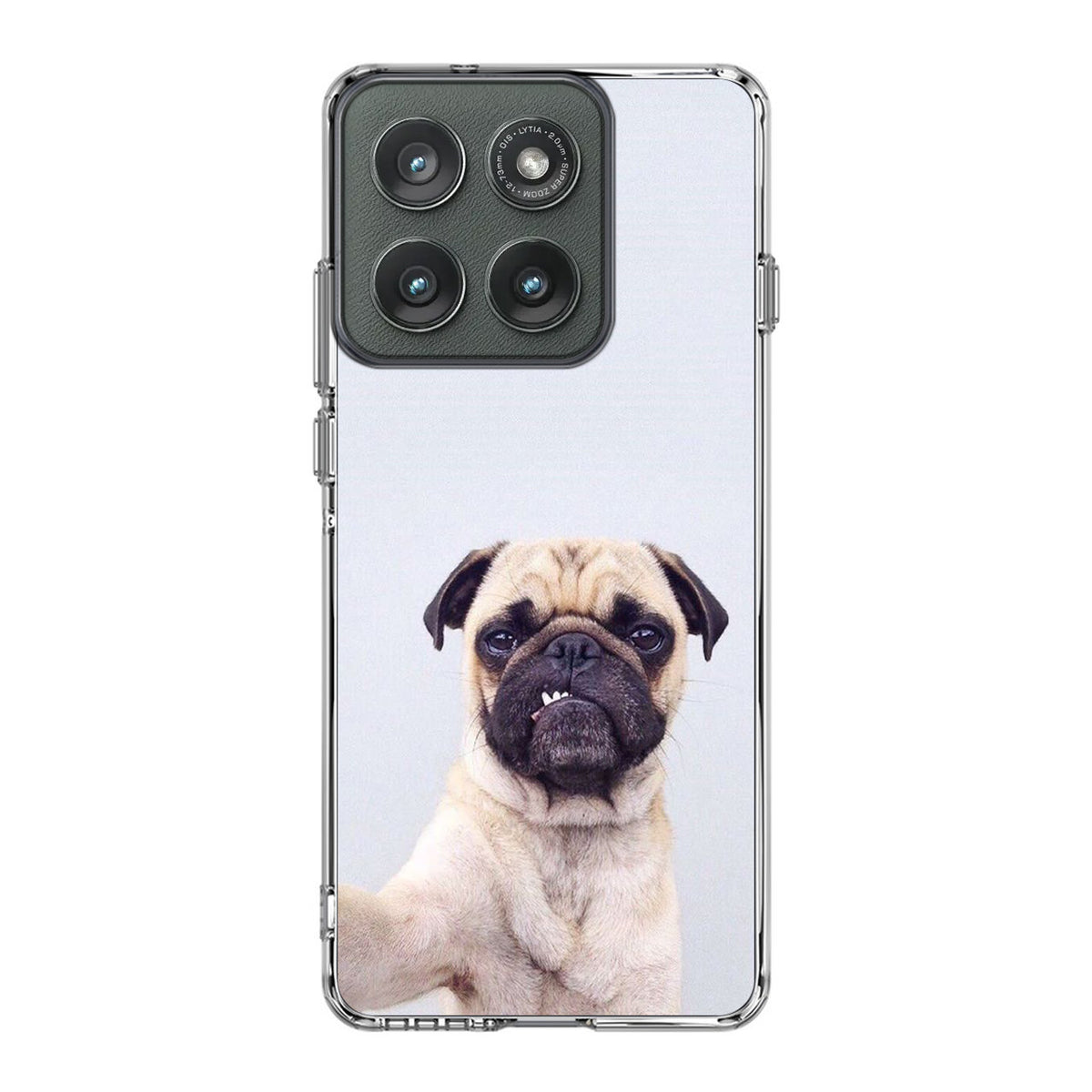 The Selfie Pug Motorola Edge 2025 Case