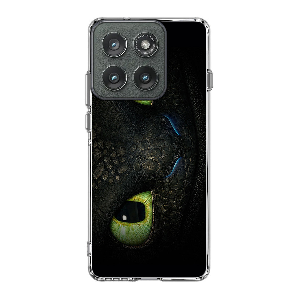 Toothless Dragon Eyes Close Up Motorola Edge 2025 Case